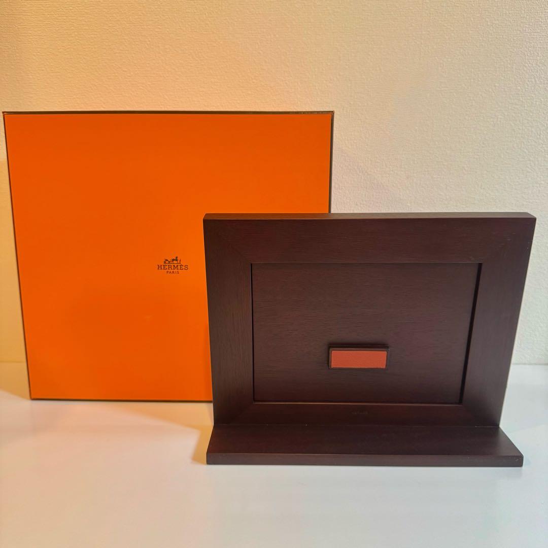 【お値下げ！】新品未使用 エルメス フォトフレーム プレイヤード 写真たて 額縁