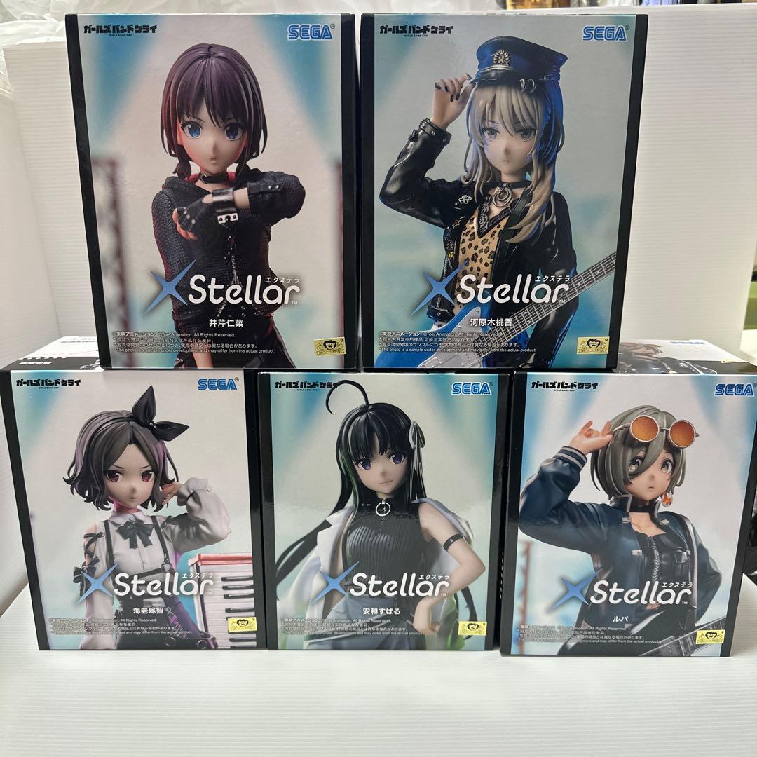 ガールズバンドクライ XStellar フィギュア5点セット - メルカリ