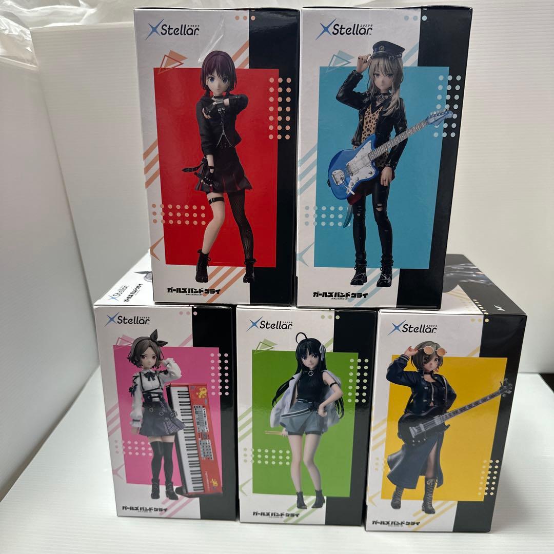ガールズバンドクライ XStellar フィギュア5点セット - メルカリ