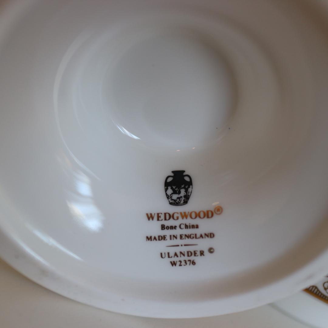 新品希少黒壺刻印ウェッジウッドユーランダーパウダーポット