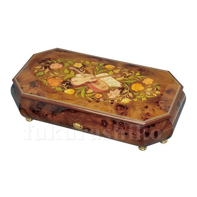 新品72弁 最新曲 (新)♪カノン（３パーツ）オルフェウス313オルゴール 象嵌