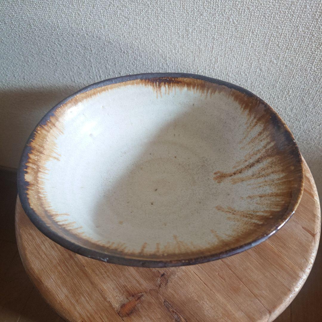 藤原純 楕円形 大皿 2枚セット