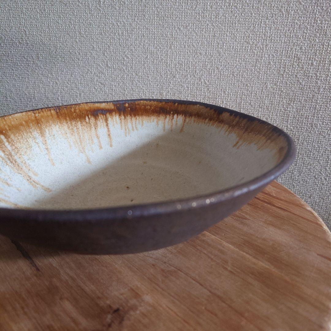 藤原純 楕円形 大皿 2枚セット