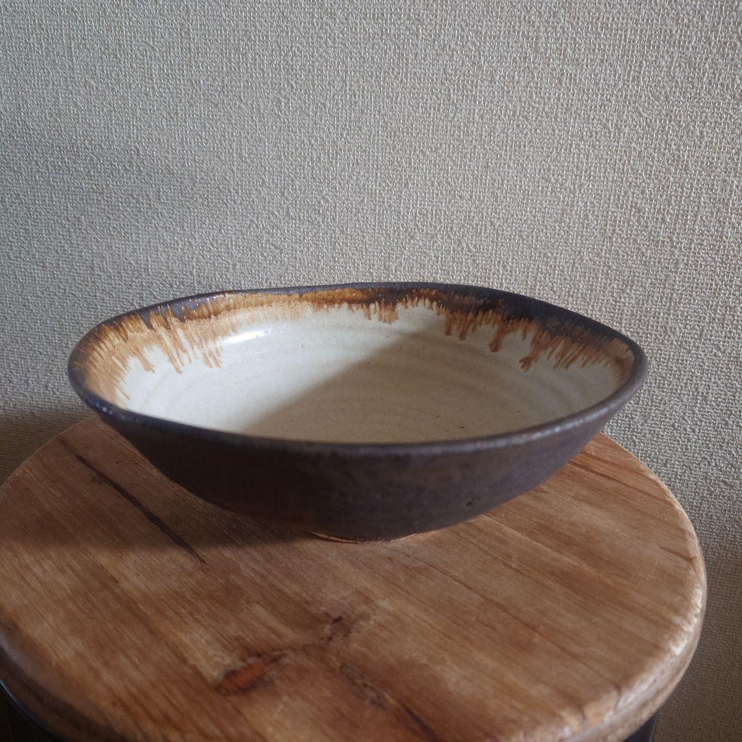 藤原純 楕円形 大皿 2枚セット