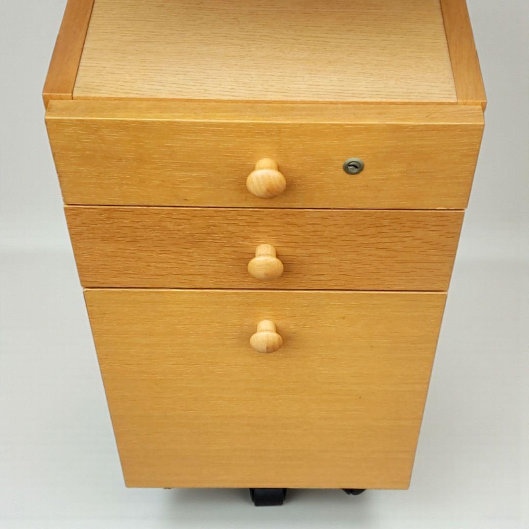 karimoku カリモク SS0446 デスクワゴン 天板昇降 学習