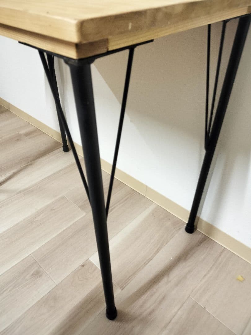 新生活テーブル　パソコンデスク　ハンドメイド　机