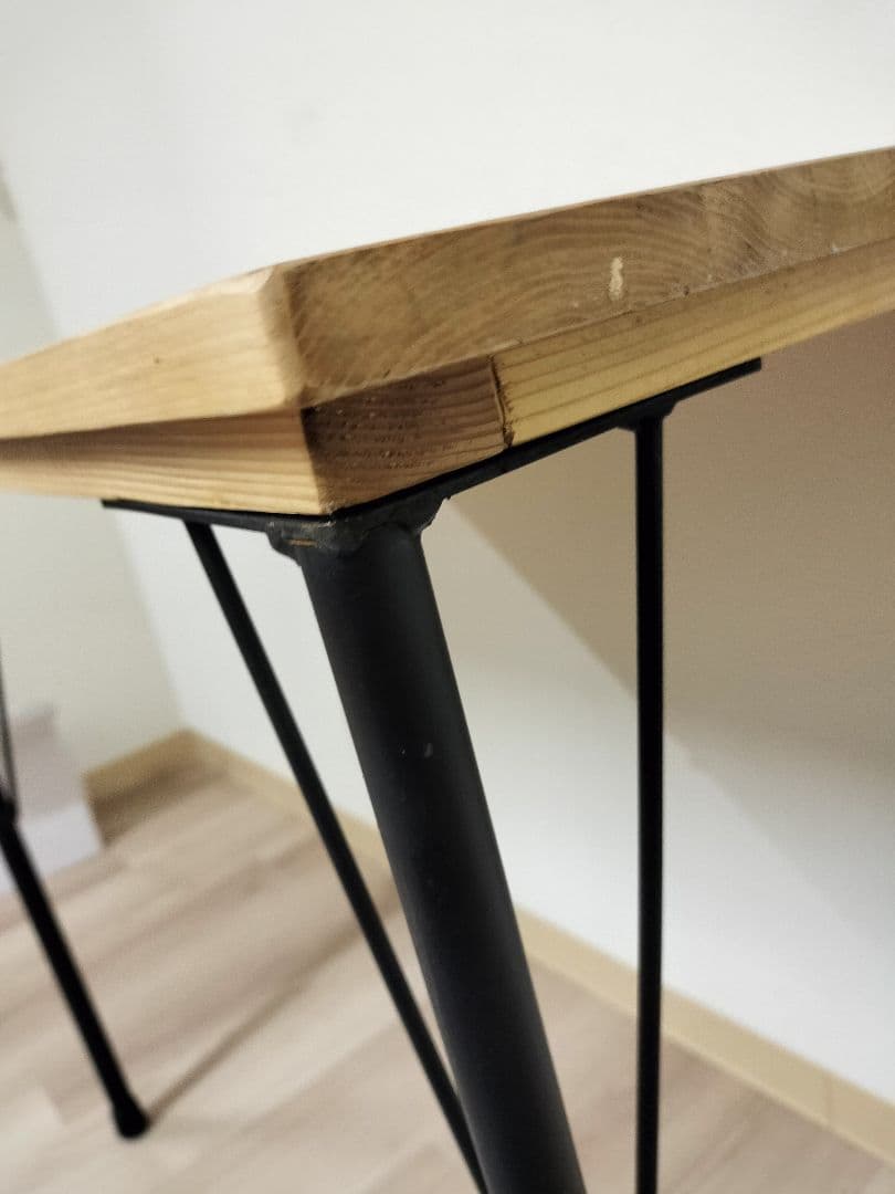 新生活テーブル　パソコンデスク　ハンドメイド　机