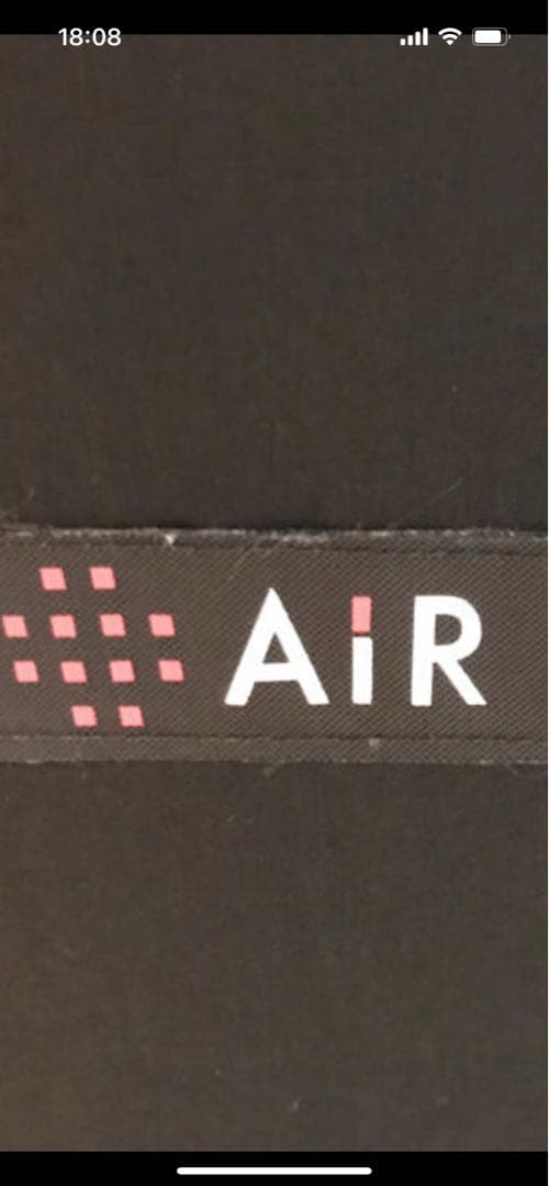 たく　AIR エアーマットレス セミダブル 黒/赤