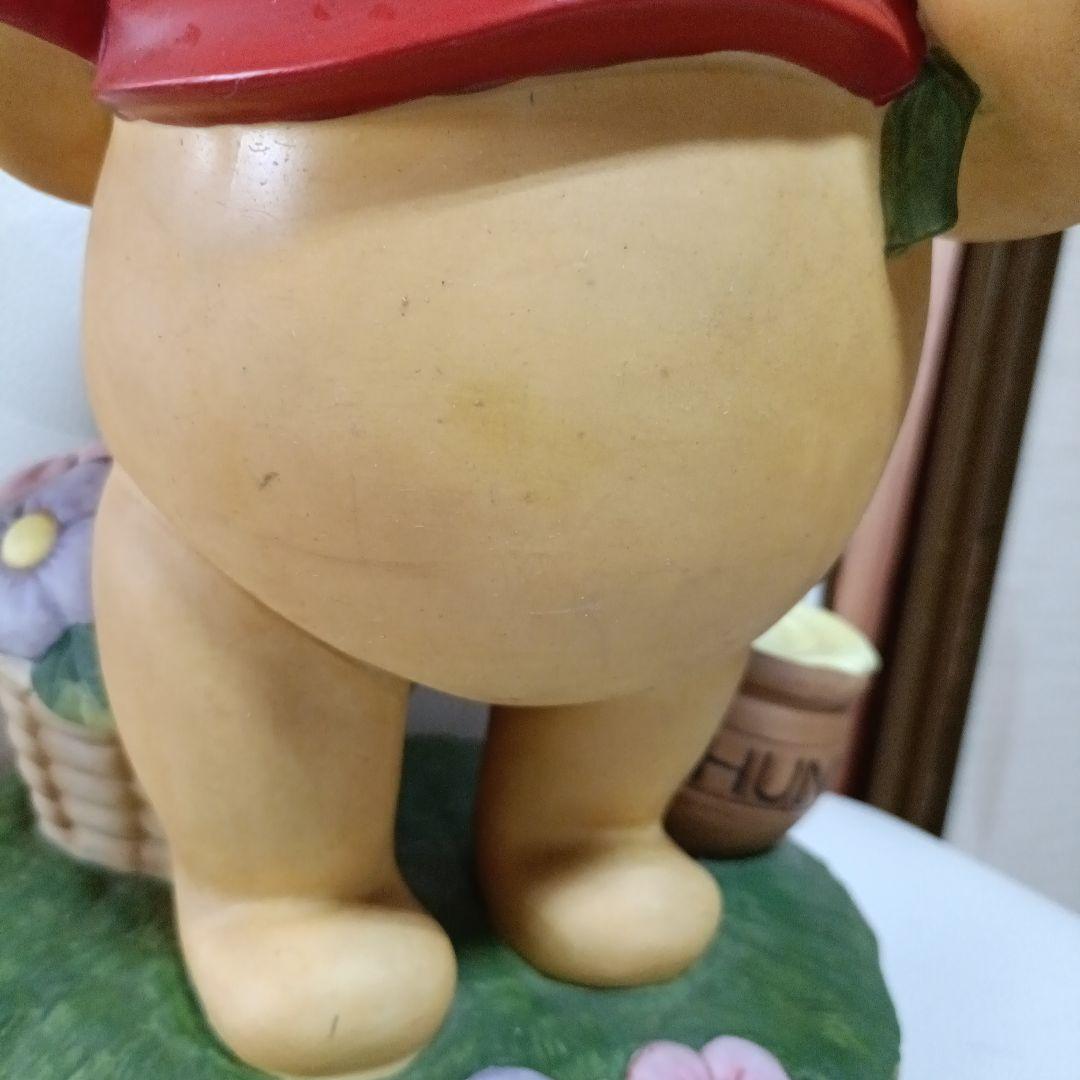 加藤工芸 くまのプーさん スタチュー 陶器 置き物 ガーデニング ビッグ