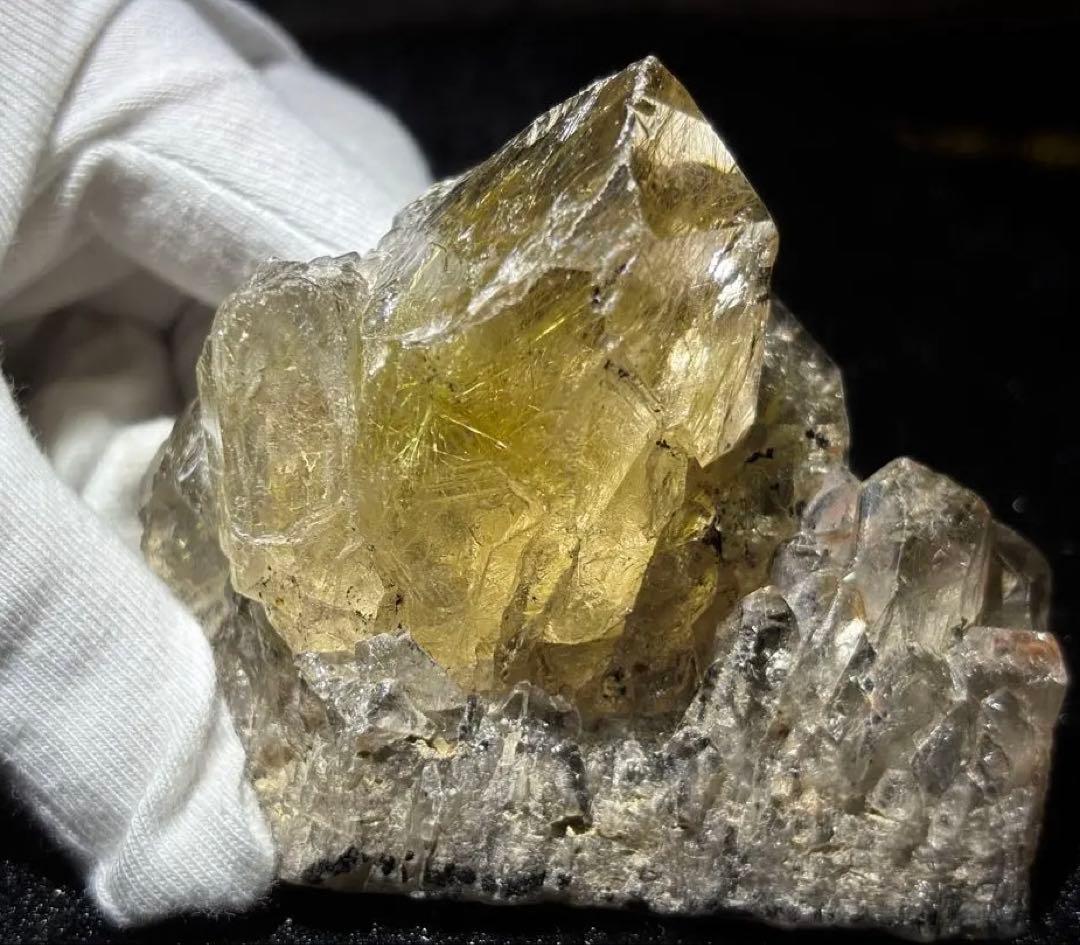 【金運・仕事運アップ】ルチル原石⭐️R216