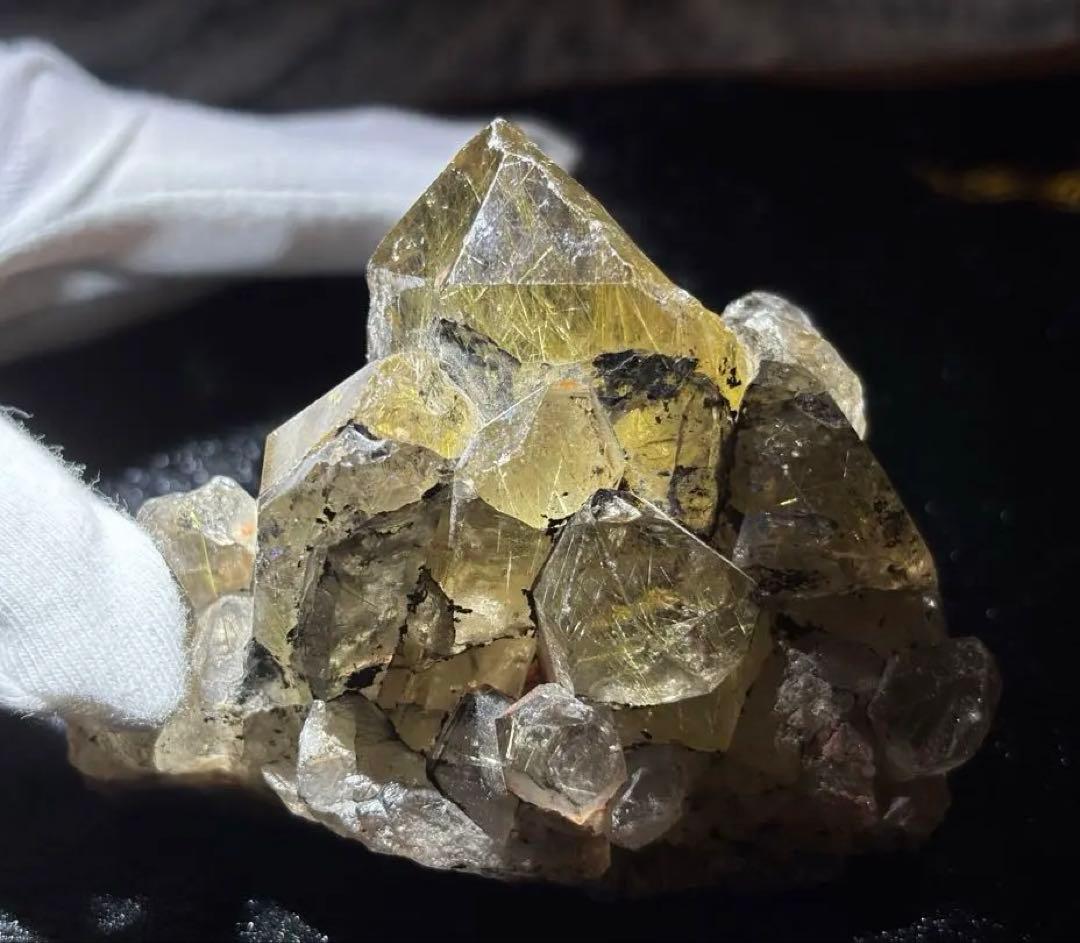 【金運・仕事運アップ】ルチル原石⭐️R216