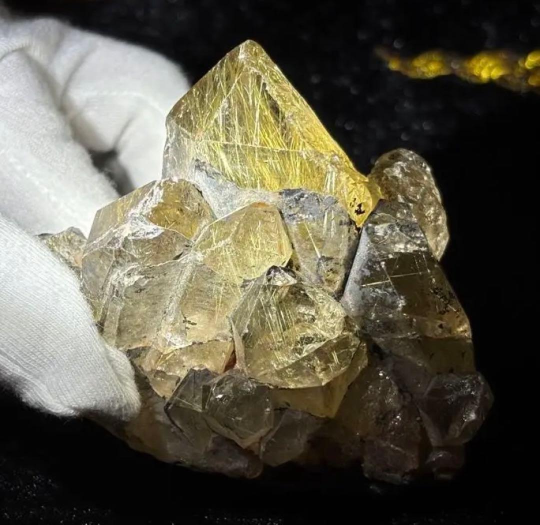 【金運・仕事運アップ】ルチル原石⭐️R216