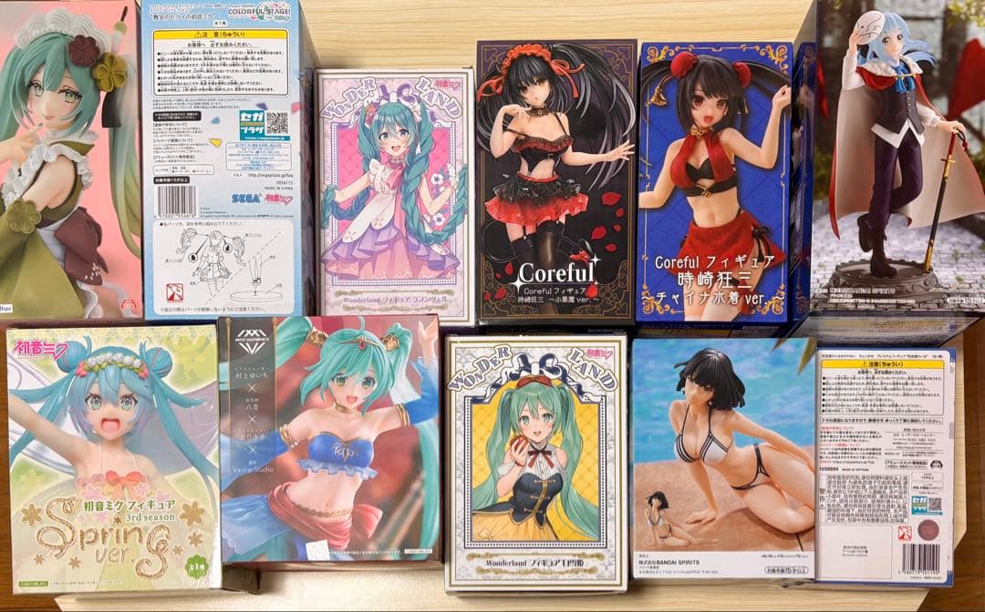 【未開封】初音ミク デートアライブ ワンパンマン 転スラ 阿波連さん フィギュア