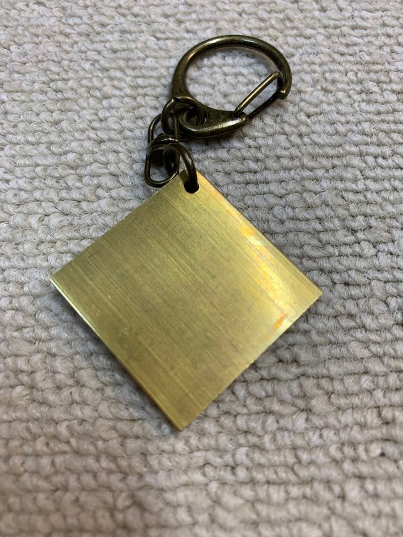 彫金　エングレービング　キーホルダー　ペンダント