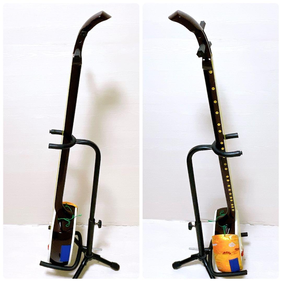 美品 SUZUKI スズキ あやめ 三味線 ソフトケース付き 初心者 教育用