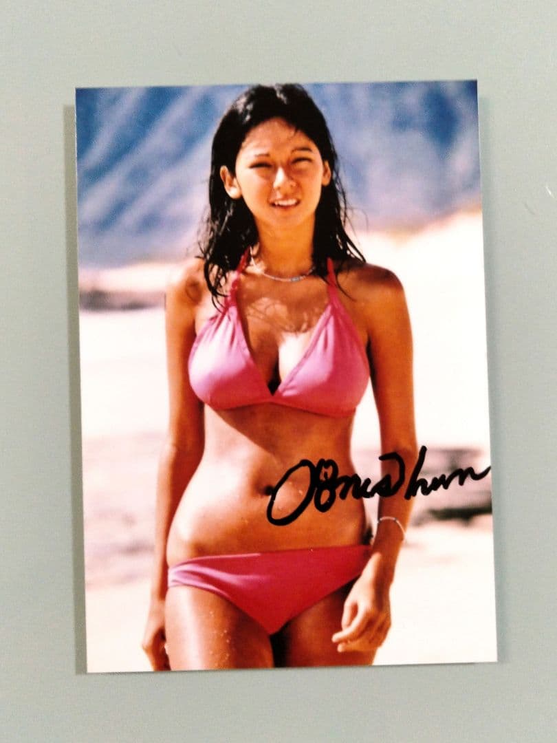 アグネス・ラム直筆サイン入り写真… - メルカリ