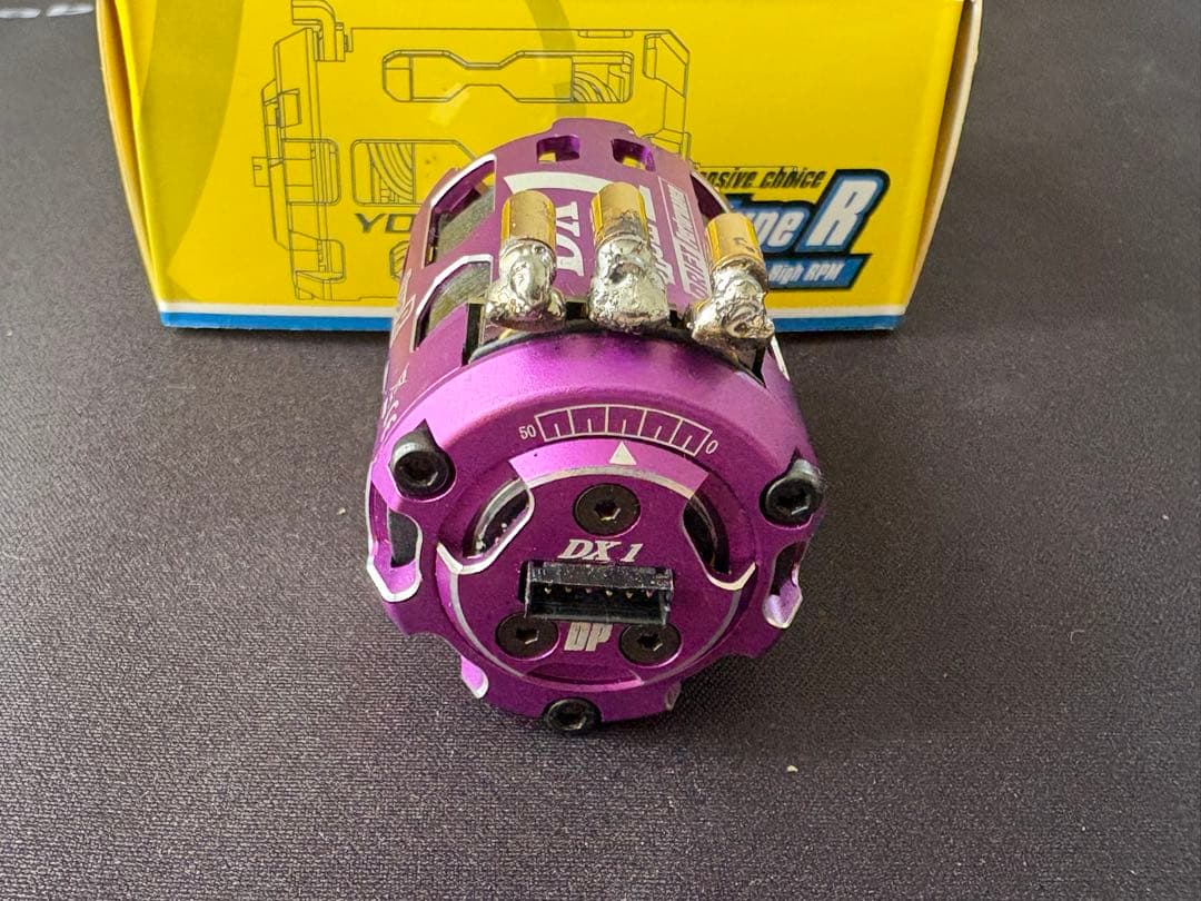 Yokomo DX1R 13.5T モーター　パープル