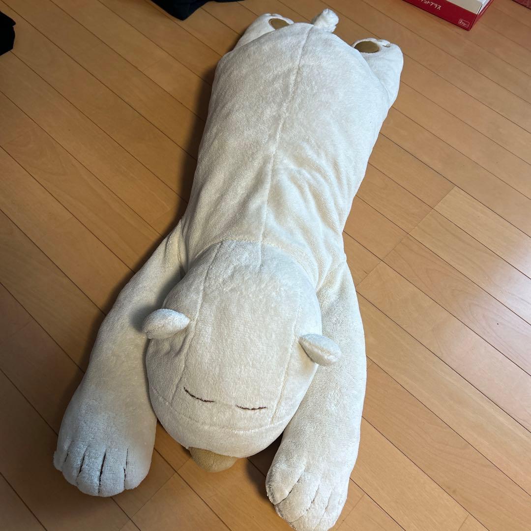 ニトリ しろくま パパ ぬいぐるみ 抱きまくら NITORI - メルカリ