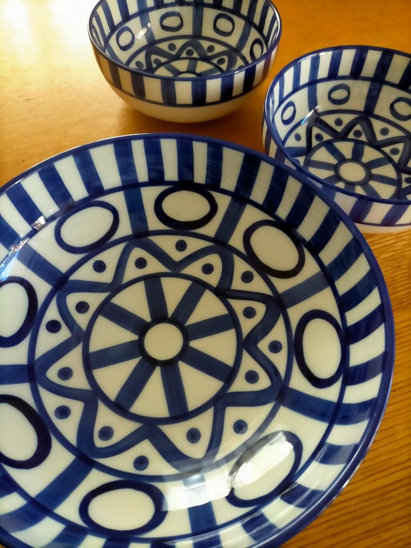 ダンスク(Dansk) アラベスク パスタボール1個とシリアルボール２個のセット