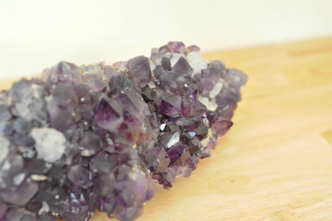 アメジストクラスター 21×9.5cm 1.2kg