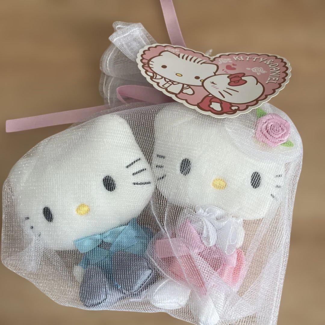 (非売品)ハローキティ＆ダニエル　ウェディング　マスコットセット