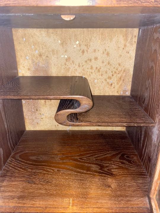 水屋　飾り棚　アンティーク