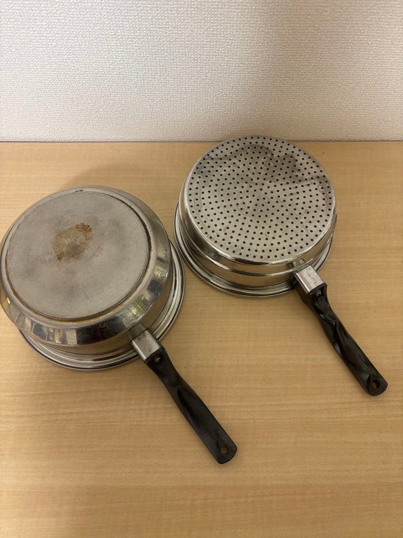 INKOR インコア 22cm片手鍋 スチーマー　5層構造 蓋なし