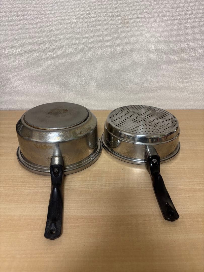 INKOR インコア 22cm片手鍋 スチーマー　5層構造 蓋なし