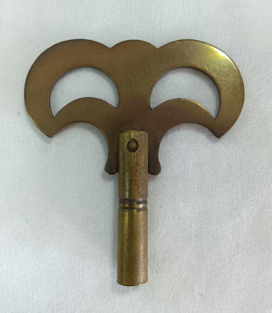 IDEAL　木製掛時計　ゼンマイ式振り子時計　レトロ　小栗時計製造所　骨董