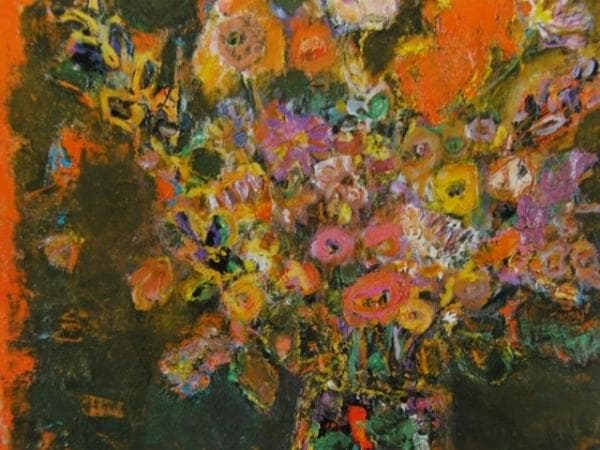 北島朝子、花、希少画集画、新品額装付 - メルカリ