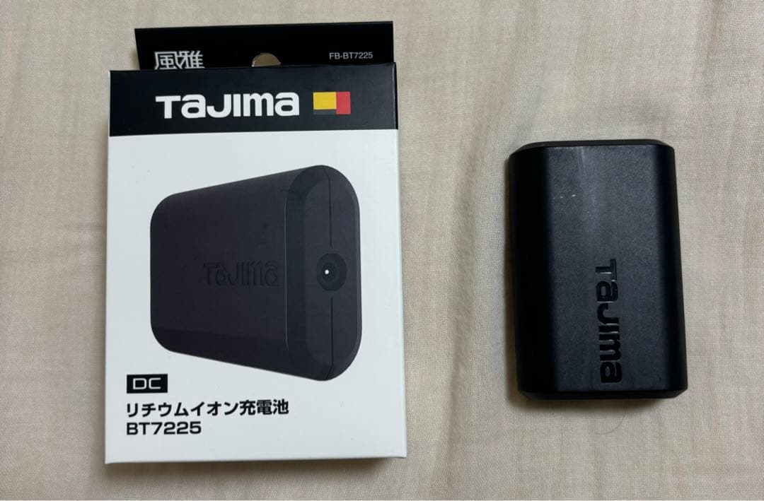 美品　TAJIMA 私服にも使える　どんな服でも空調服　清涼ファン