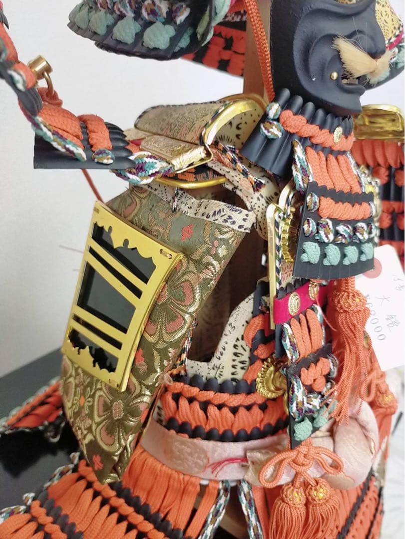 【特価品】菊水作大鎧　五月人形　子どもの日　鎧兜 鎧飾り 端午の節句 ケース付き