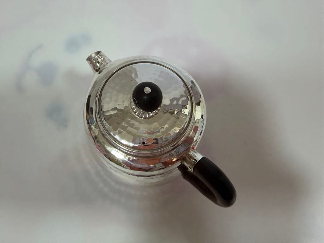 純銀製 ひょうたん 急須 銀瓶 煎茶道具