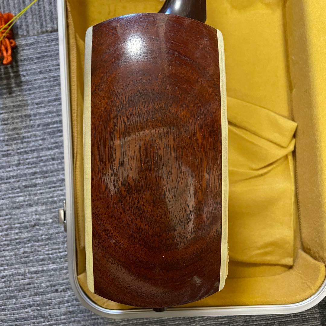 合金刻印あり☆三味線 ハードケース付き 菊井屋 バチ付き