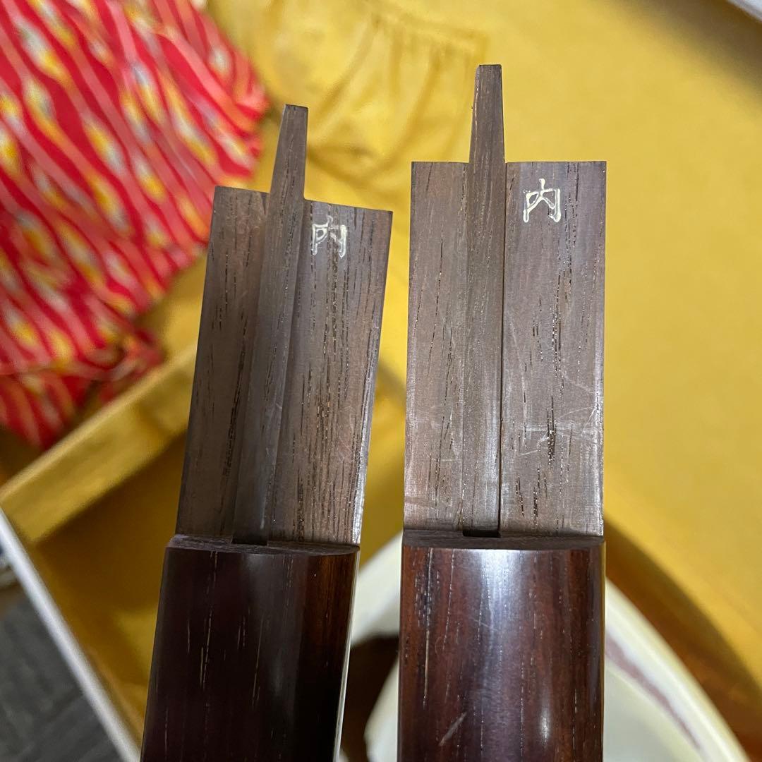 合金刻印あり☆三味線 ハードケース付き 菊井屋 バチ付き