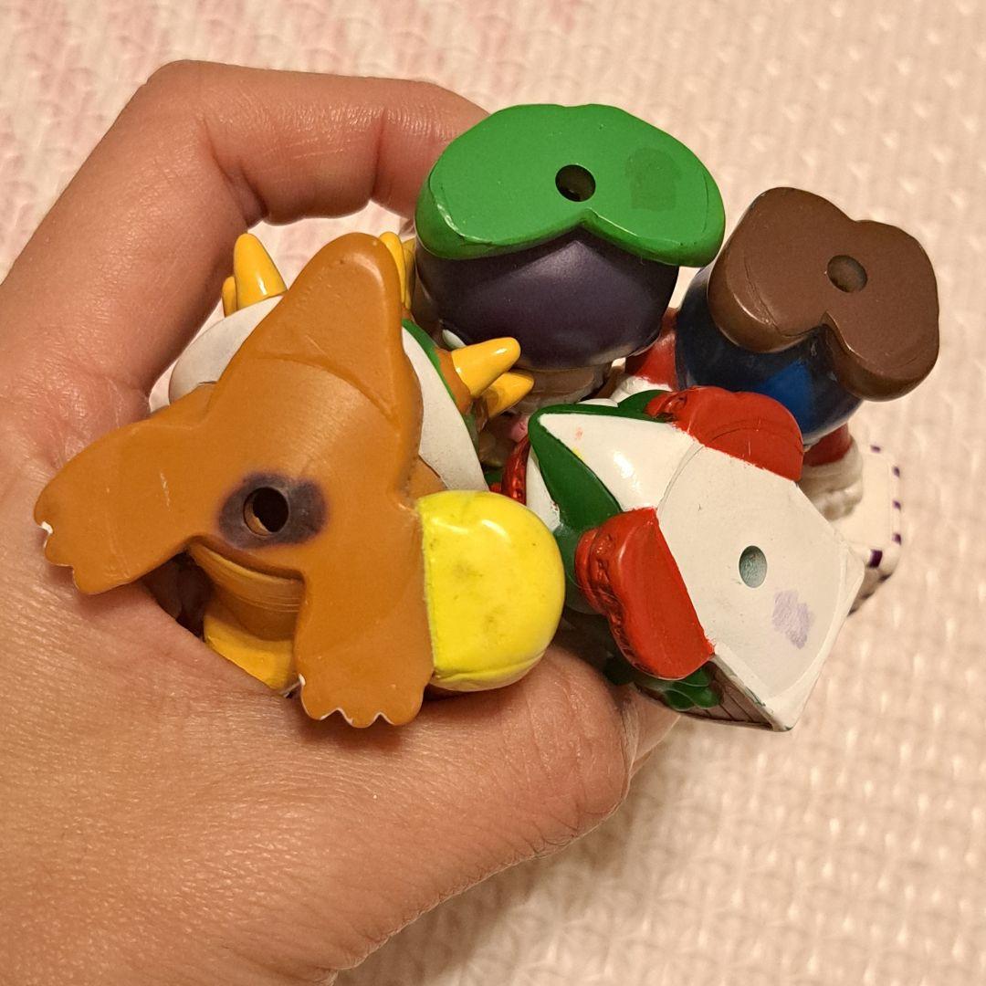 スーパーマリオ キャラクター キーホルダーセット 平成レトロ ビンテージ