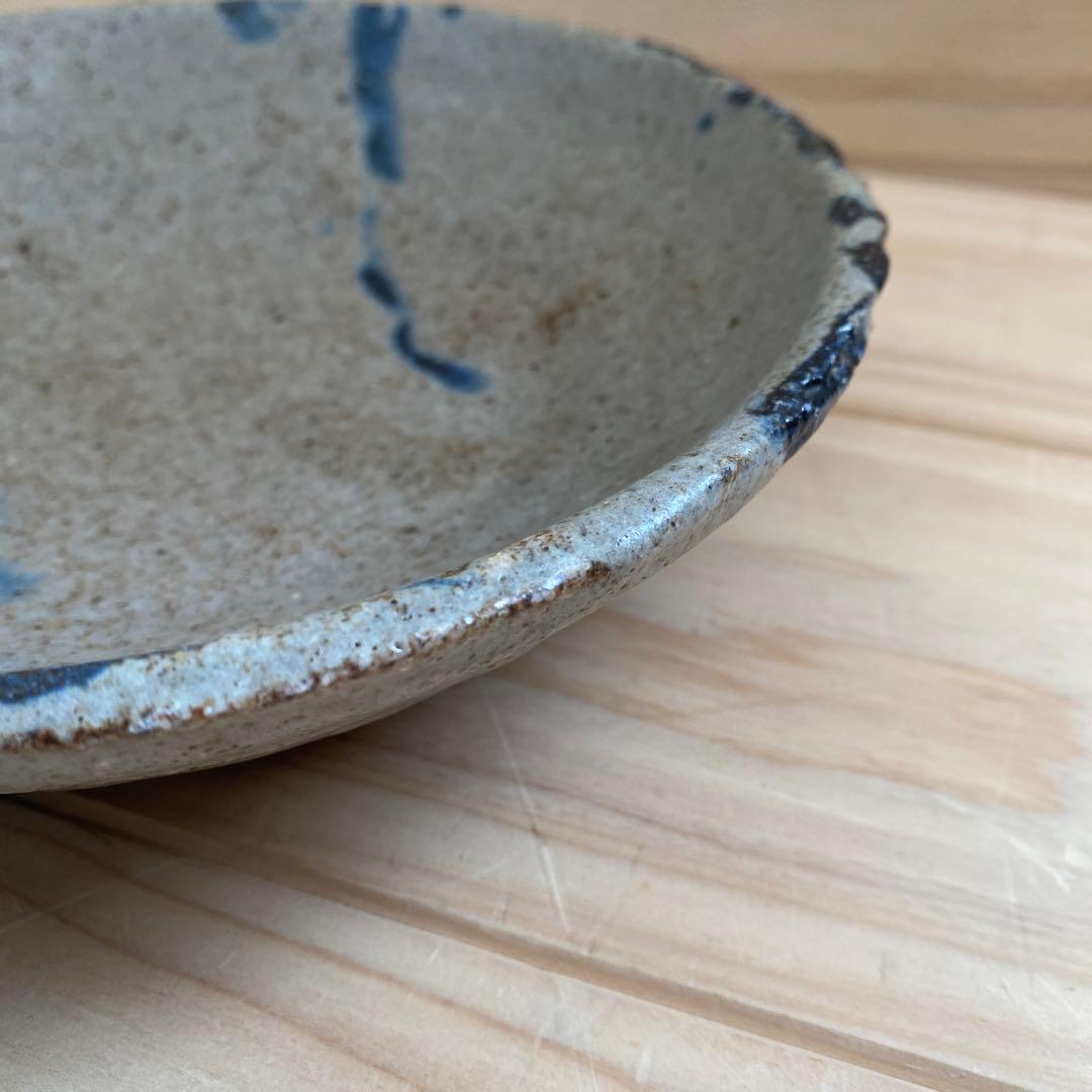 小野哲平　大皿④金継跡有