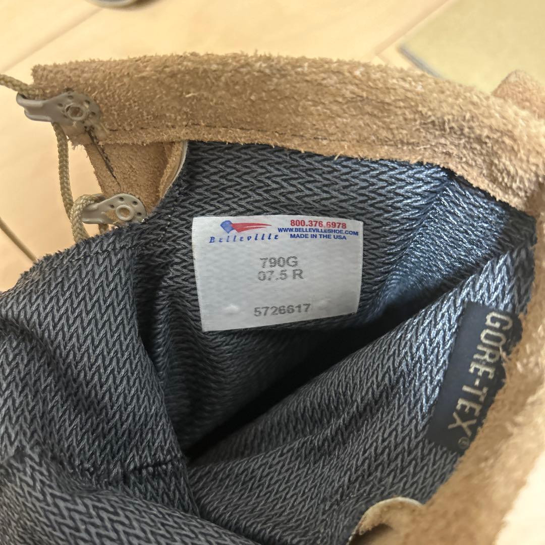 サバゲー　Belleville ゴアテックスブーツ　25.5cm