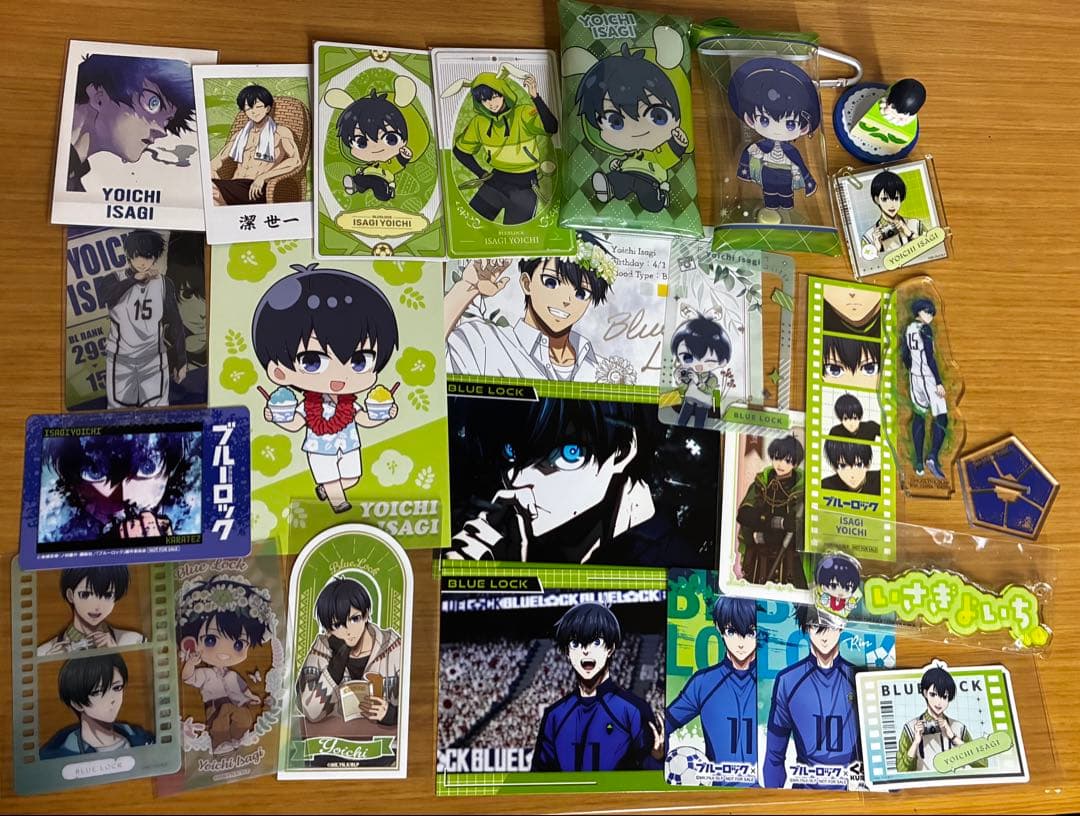 潔世一 まとめ売り ポストカード トレカ 特典 ガチャガチャ - メルカリ