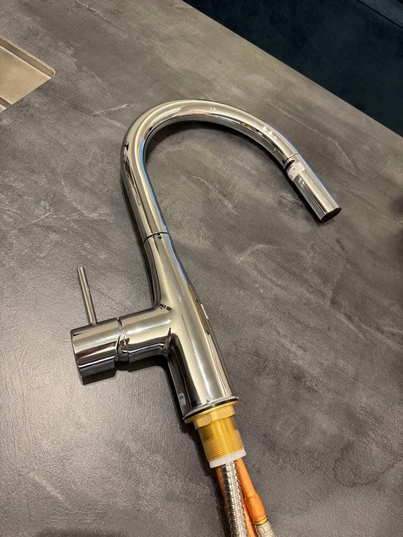 定価8万円 KVK 高級キッチンシングルレバー式 KM6061(Z)EC 美品 - メルカリ