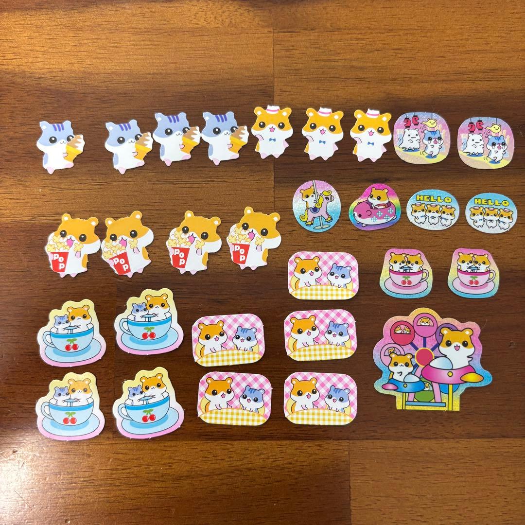 R*様 ハムスター シール 平成レトロ レモン株式会社 - メルカリ