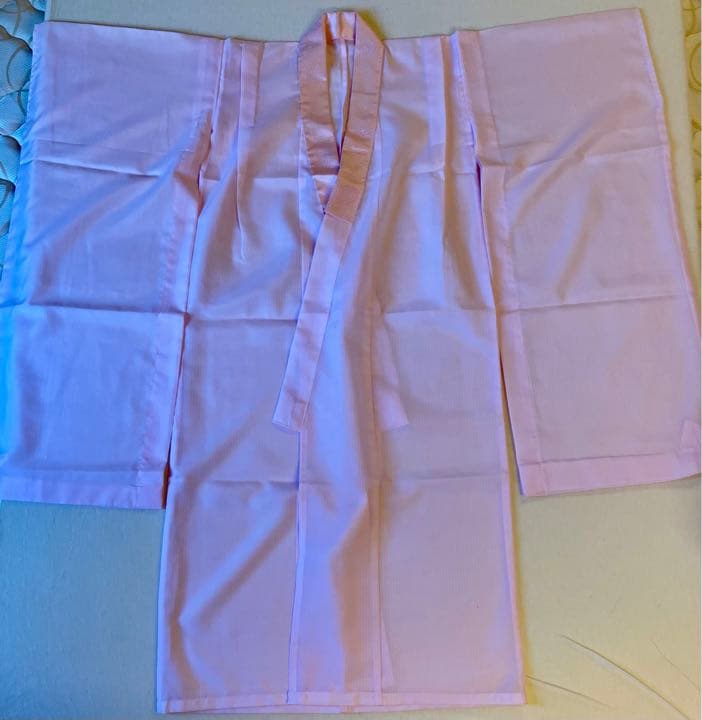 七五三　七歳　 着物　長襦袢  半衿付き