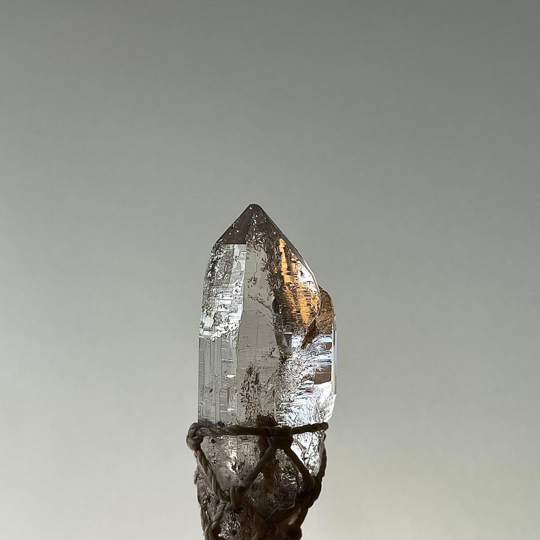 ヒマラヤ水晶 ガネッシュヒマール ＊ マクラメネックレス 46