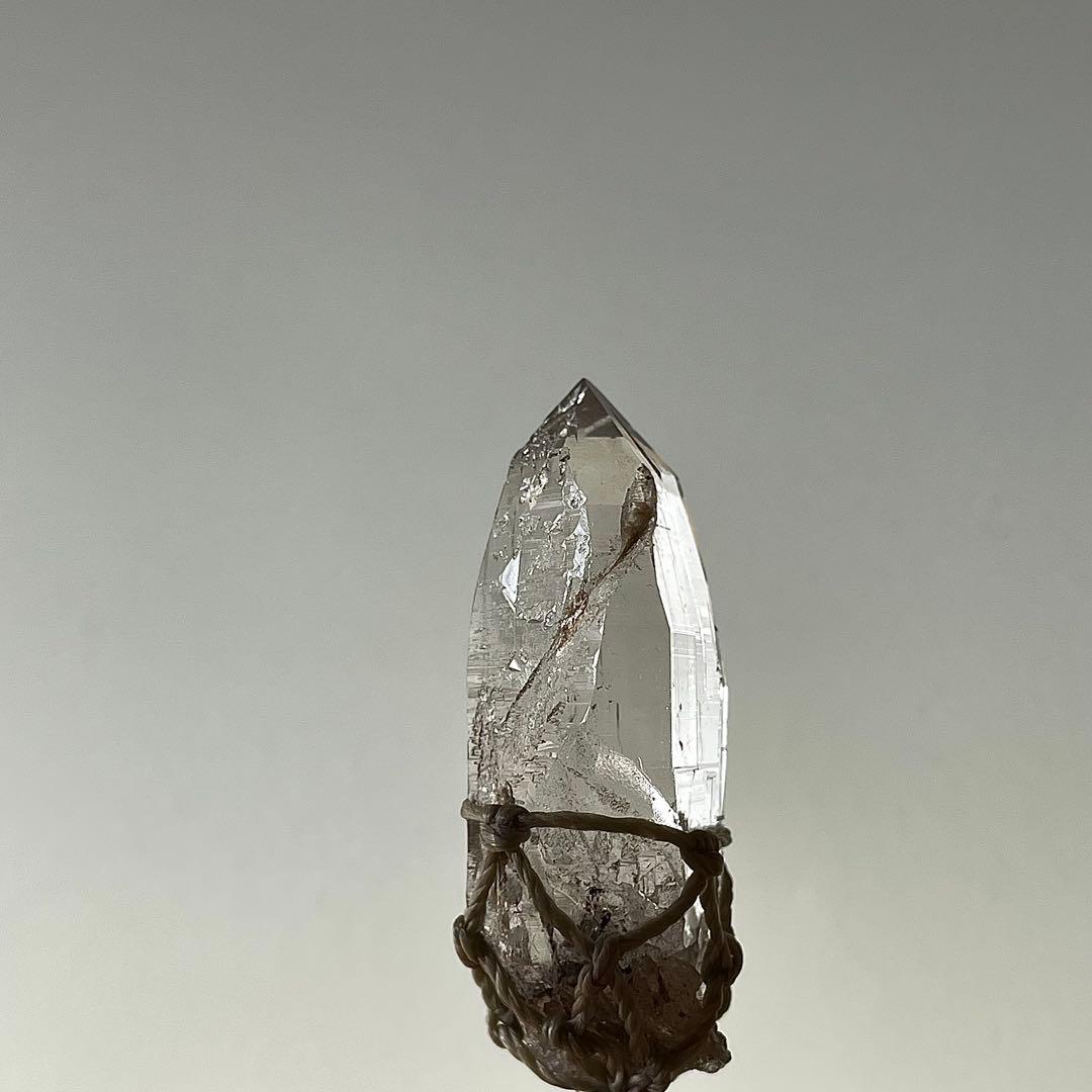 ヒマラヤ水晶 ガネッシュヒマール ＊ マクラメネックレス 46