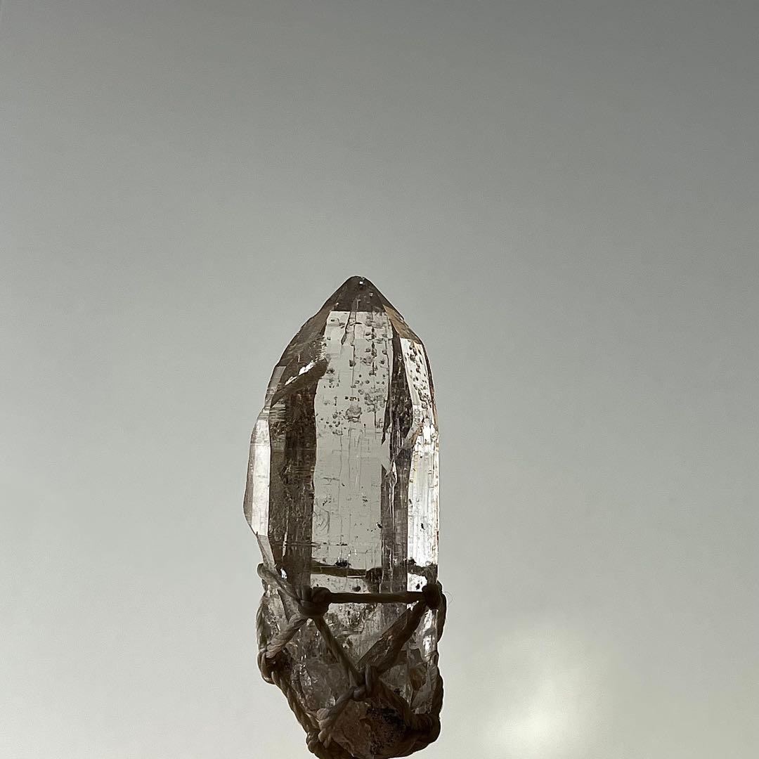 ヒマラヤ水晶 ガネッシュヒマール ＊ マクラメネックレス 46