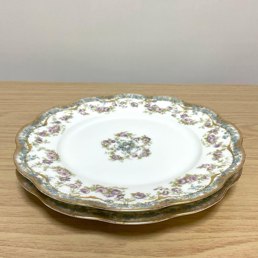 フランス　アビランド 271 19cm プレート　① 2枚セット