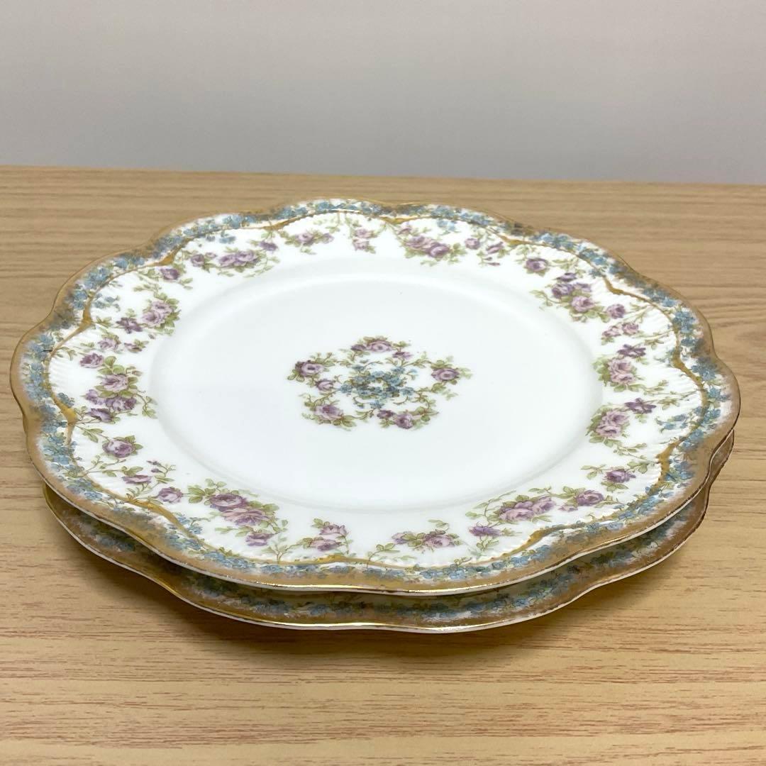 フランス　アビランド 271 19cm プレート　① 2枚セット