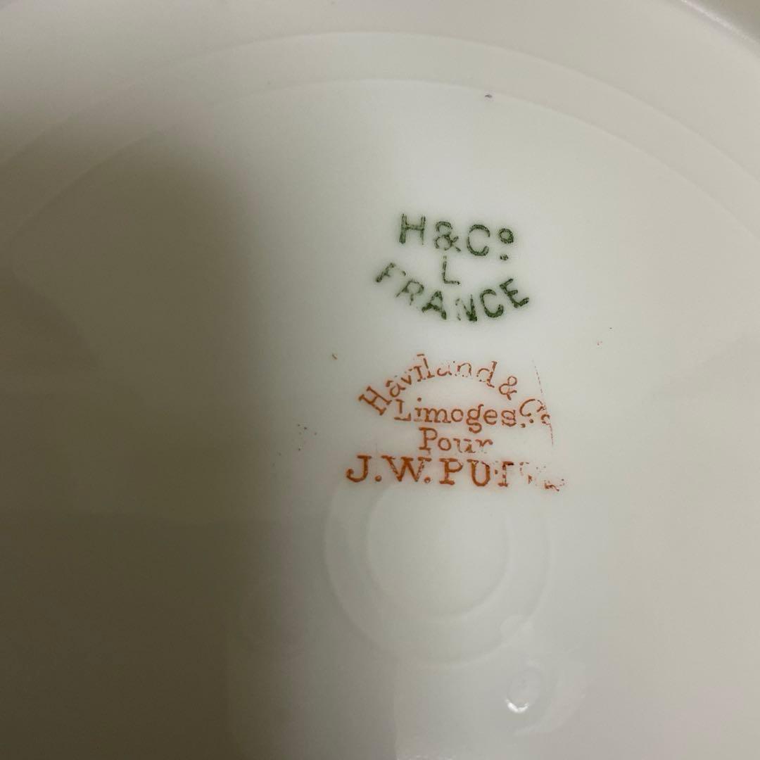 フランス　アビランド 271 19cm プレート　① 2枚セット