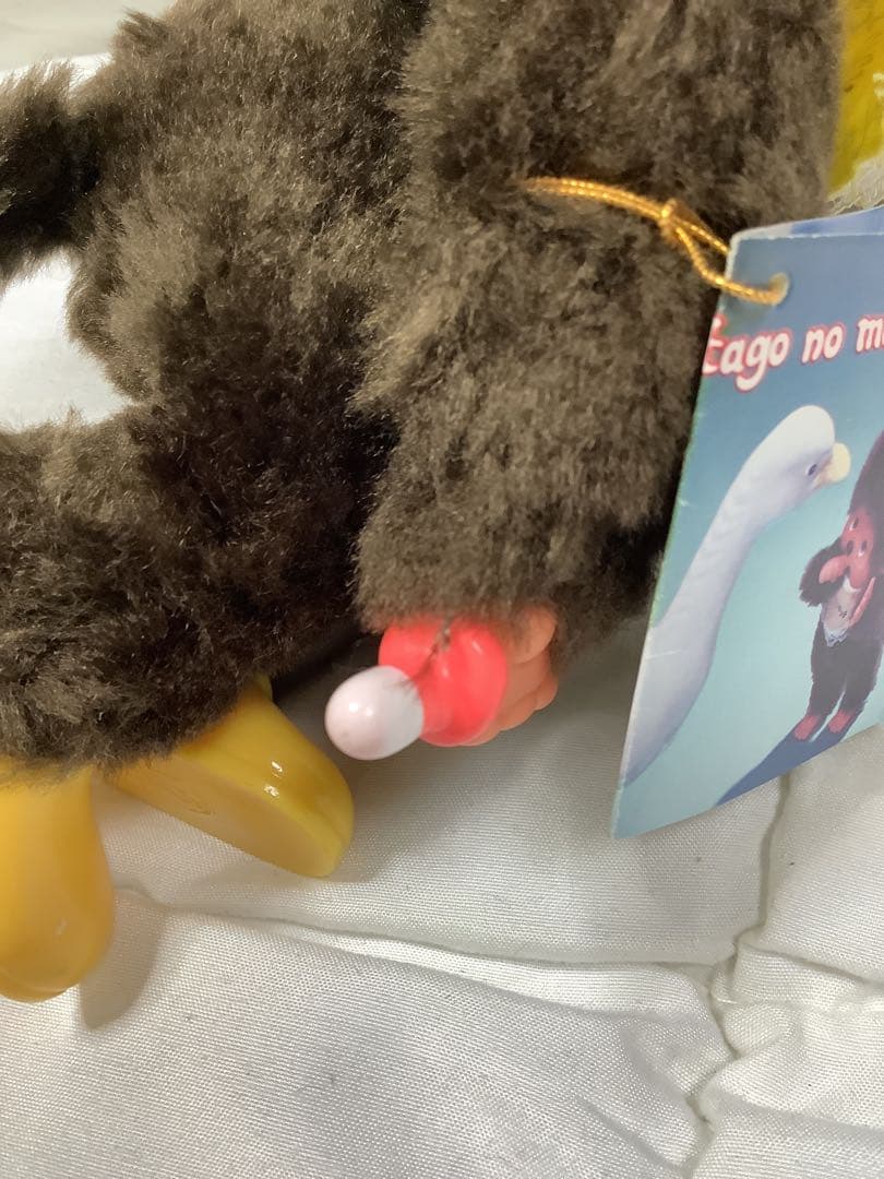 昭和レトロ 超美品 ふた子のモンチッチ 当時物 1974 セキグチ ブルー