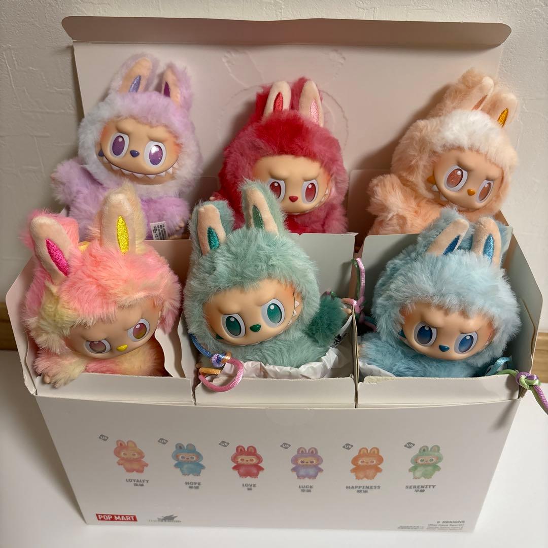 ラブブ 6体セットエナジー アソートボックス 開封済み カード付 全種